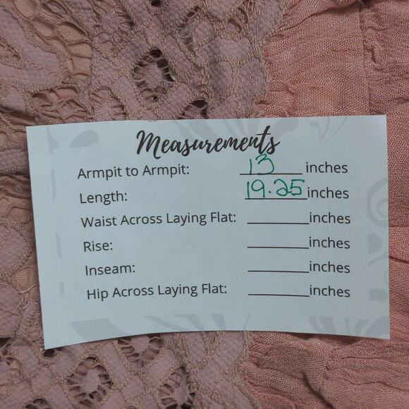 Free People Adella Cami Crochet Lace Flowy Tiered Crisscross Dusty Mauve M New - Picture 11 of 11